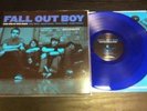 Fallout Boy TAKE THIS TO YOUR GRAVE LP Blue Vinyl 1st Pressing Cork Tree NFG