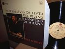 PAUL O'DETTE Plays FRANCESCO DA MILANO Lute Works/Astree FRANCE Stereo LP/NM