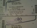 2 Tickets The Black Keys Manchester Apollo Tue 7th Feb Stalls Standing
