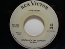 Elvis Presley Good Rockin' Tonight  RCA Victor 447-0602 White Label Promo