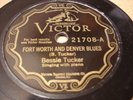 BESSIE TUCKER Fort Worth and Denver Blues/The Dummy VICTOR 21708
