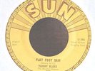 Rockabilly 45-Tommy Blake-Flat Foot Sam / Lordy Hoody-Sun 278-VG++ NICE