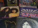 VINTAGE T.REX  x  6 COLLECTABLE LP RECORDS