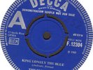 EMERALDS King Lonely The Blue 1965 UK MOD/FREAKBEAT demo/ promo EX grade