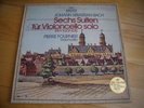 DGG Archiv 3 lp box Bach solo cello suites Pierre Fournier