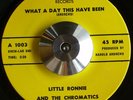 LITTLE RONNIE & CHROMATICS on HLS - HEAR - MEGA-RARE Funk & Deep Soul 45 LISTEN