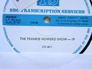 BBC TRANSCRIPTION SERVICES - THE FRANKIE HOWERD SHOW No'S 19 & 20