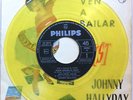 JOHNNY HALLYDAY viens danser le twist 1961 SPAIN EP*YELLOW VINYL*RARE PRESSING