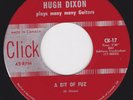 Canada Blues  Inst. 45 - HUGH DIXON - A Bit Of Fuz / Yellow Bird