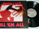 KILL 'EM ALL - Metallica - Original Megaforce LP Record - US