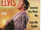 Elvis Presley 1956 German black lb 47-6643 Love me tender c/w Anyway you want me