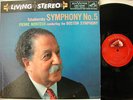 Pierre Monteux/Tchaikovsky:  Symphony No. 5 RCA Living Stereo LSC-2239 1S