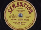 Hear '49 Blues 78 JOHN LEE HOOKER Canal Street Blues SENSATION 26