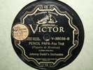 Victor V-38038 Johnny Dodd's Orchestra Pencil Papa Sweet Lorraine Jazz 78