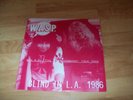 W.A.S.P. The Last Command Tour 1986 Blind in LA 1986 lp vinyl RARE