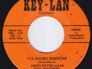 JAMES WAYNE I've Found Someone RARE northern soul HEAR deep soul flipside 45