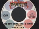 Judy Clay - Do you think thats right - 60s R&B Dancer Rare -  Listen