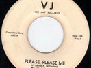 The BEATLES Vee Jay 581  ORIG.ROCK {White Label} KILLER.VG+++  L K