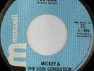 rare Soul Funk 45 MICKEY & SOUL GENERATION Hear