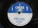 Chess Record 78 RPM Chuck Berry Thirty Days / Together 1610