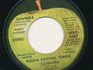RADHA KRISHNA TEMPLE Govinda RARE Apple Promo DJ 45 rpm HEAR IT