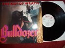 BULLDOZER - The Day of Wrath LP 1ST PRESS RARE ITALIAN THRASH