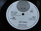 BLACK SABBATH UK 1970 1st  PHILIPS VERTIGO Swirl VO 6 847-903VTY  LP.EX Audio