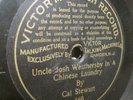 CAL STEWART uncle josh weathersby in CHINESE laundry VICTOR Monarch no dog 7