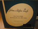 J. S. Bach Cello Suite No 2 Enrico Mainardi 1 LP mono