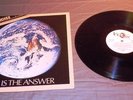 PARADISE LOVE IS THE ANSWER RECORD ALBUM LP PRIORITY RECORDS MODERN BOOGIE UK