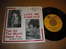 LISTEN - MOD - POPCORN - GIRL - RARE PS BELGIUM - PAULA WATSON - LOVE ME FOREVER