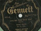 Buddy Burton, My Baby Tillie Johnson Electrobeam Gennett 6471 78 rpm Blues, Race