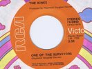 GARAGE 45 BY KINKS ON RCA ''ONE OF THE SURVIVORS''  MINT COPY