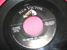 ELVIS PRESLEY 45(RCA 6638)I,LL NEVER LET YOU GO LITTLE DARLIN//1956 VG+