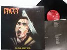 CANCER -To the Gory End LP 1990 ORIG. COVER VINYL SOLUTION carcass death cadaver
