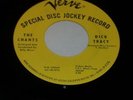 EX/NM The Chants Dick Tracy Choo Choo Verve Promo 45 record Early Rock