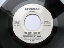 THE EPITOME OF SOUND - YOU DONT LOVE ME / WHERE WERE YOU. SANDBAG DEMO