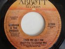 Northern Sweet Soul 45 BARBARA & THE UNIQUES ABBOTT HEAR