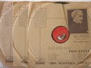 78rpm CASALS BACH Cello Suites Nr.3 HMV 3SP NM