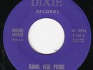 HEAR  ROCKABILLY BOPPER RONNIE MILLER ON DIXIE DANG YOUR PRIDE