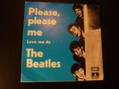 THE BEATLES SINGLE SUEDOIS LABEL PARLOPHONE LOVE ME DO / PLEASE PLEASE ME reedit