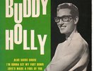 RARE FRENCH BUDDY HOLLY 3 EP : ROCK-A-BYE-ROCK + RIP IT UP / BLUE SUEDE SHOES
