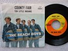 BEACH BOYS 45 TEN LITTLE INDIANS 1962 RARE 2nd single NO SKIPS Surfin' Safari lp