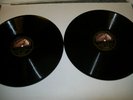ARTHUR DE GREEF 2 RECORDS HMV 551/552 GRIEG CONCERTO A minor MADE ENG EX