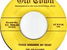 Doo Wop Solataires  Please Remember My Heart 1006/1006