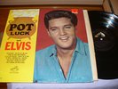 ELVIS POT LUCK LP RCA ORIGINAL LONG PLAY IN SHRINK WITH PRICE STICKER LPM-2523