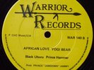 BLACK UHURU & PRINCE HAMMER African love- Yogi bear / Bad girl WARRIOR Jammy '79