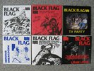 BLACK FLAG - nervous breakdown/six pack/tv party/louie louie/live 1/live 2 - 7