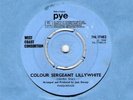 WEST COAST CONSORTIUM - COLOUR SERGEANT LILLYWHITE. U.K PSYCH 45 (LISTEN)
