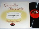 HMV ALP 1332 GOLD/RED BOCCHERINI - QUINTETS IN C minor/F major 1950s UK MONO LP